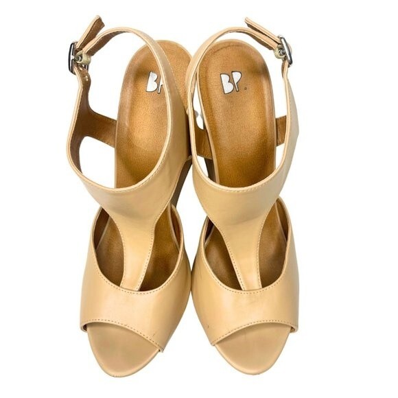 Nordstrom Springs Wedge Platform Sandals Size 9M - Picture 2 of 14